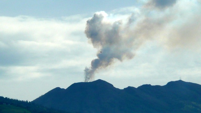 volcan éruption Costa Rica