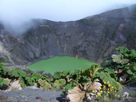 cratère volcan Irazu